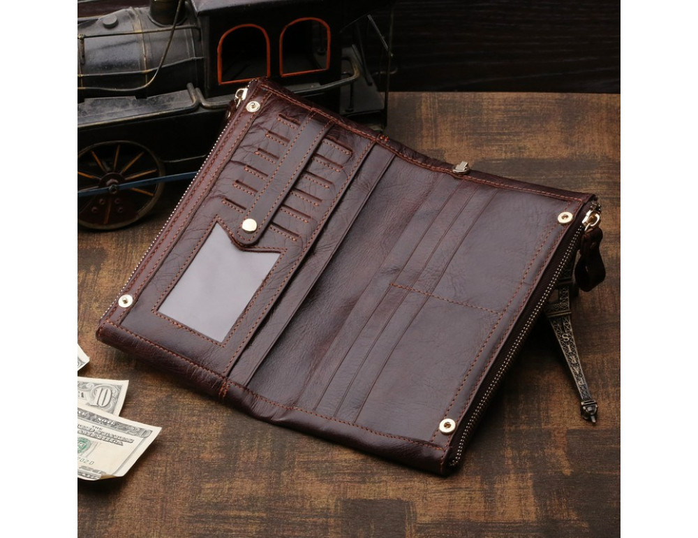 Чоловічий шкіряний клатч TIDING BAG 8027C - Фотографія № 3