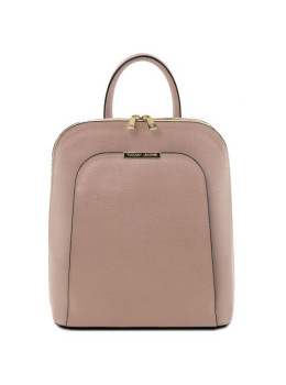 Бежевий рюкзак із Saffiano шкіри TL Bag TL141631 Nude