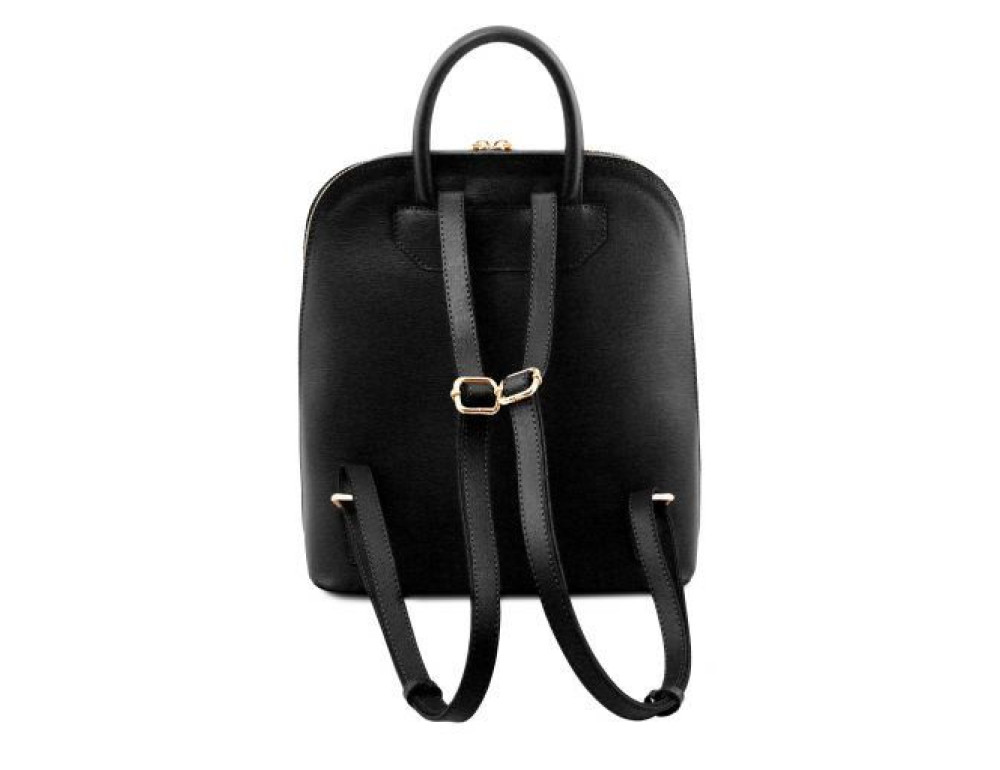 Чорний рюкзак із Saffiano шкіри TL Bag TL141631 Black - Фотографія № 2