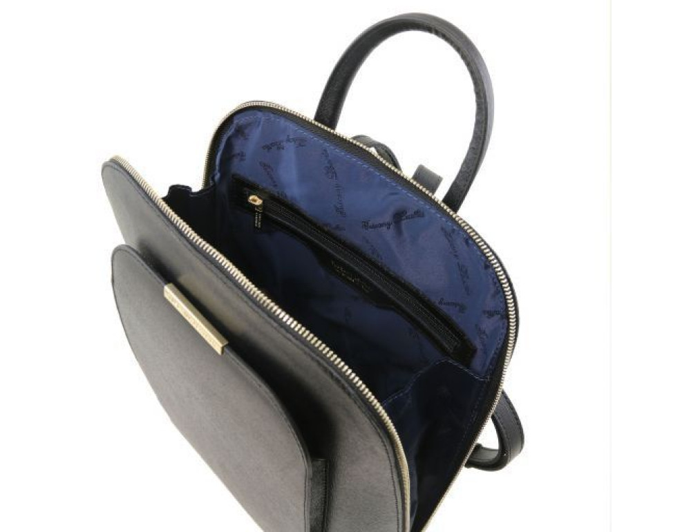 Чорний рюкзак із Saffiano шкіри TL Bag TL141631 Black - Фотографія № 5