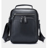 Чёрная кожаная сумка с ручкой Bexhill bx6014 Black