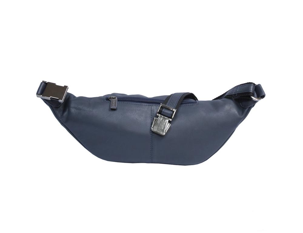 Шкіряна сумка бананка Tony Perotti Cortina 6000 navy - Фотографія № 4