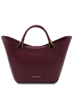 Жіноча бордова сумочка Tuscany Leather TL142287 BORDEAUX