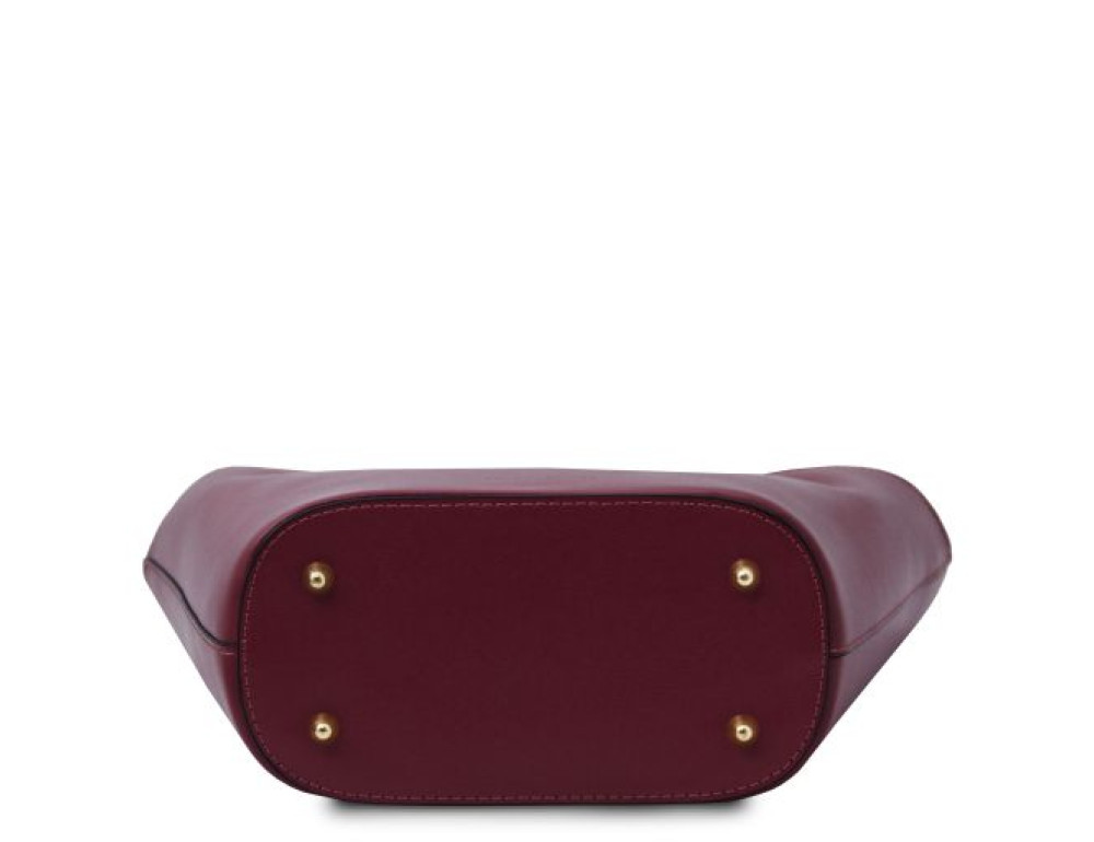 Жіноча бордова сумочка Tuscany Leather TL142287 BORDEAUX - Фотографія № 5