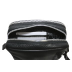 Чёрная кожаная сумка через плечо TONY PEROTTI Contatto 9148 nero - Фото № 101