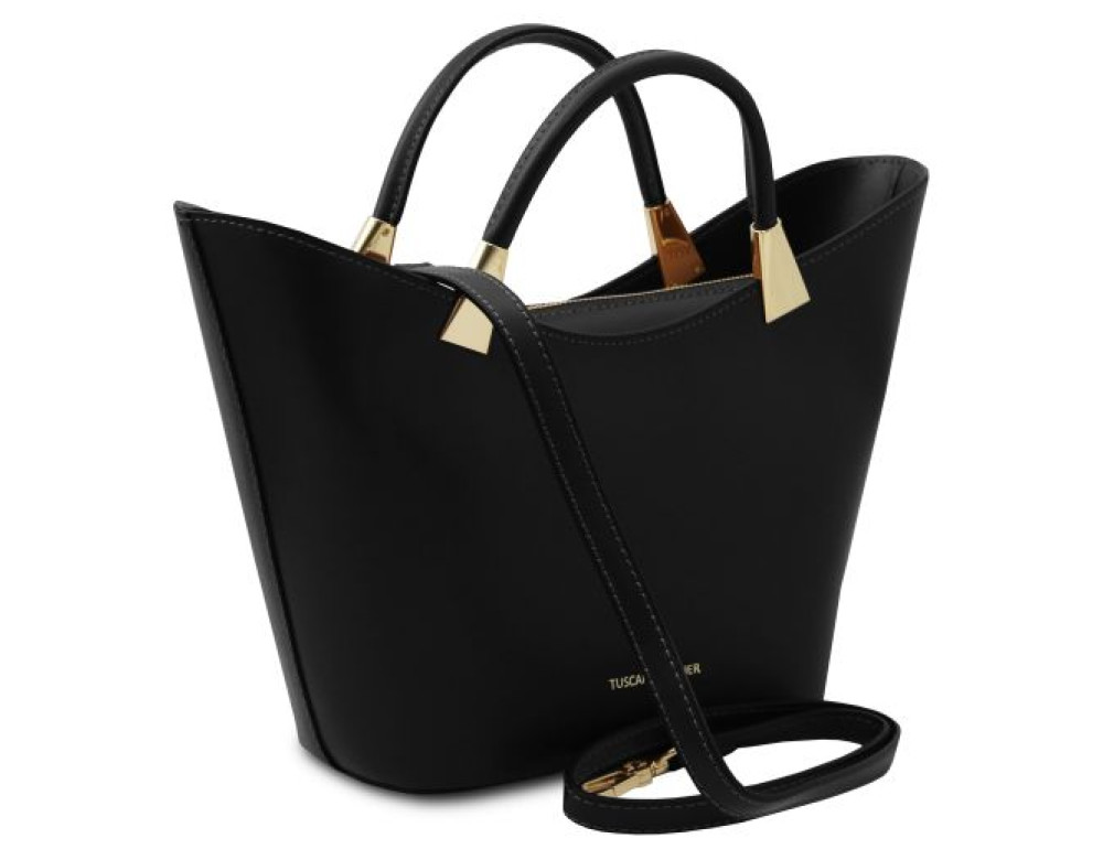 Чорна жіноча сумочка Tuscany Leather TL142287 Black - Фотографія № 3