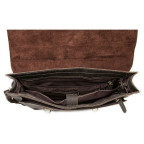 Чёрный кожаный портфель Vintage 14878 - Фото № 105