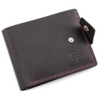 Чёрный в середине красный кошелёк Grande Pelle 54211060 - Фото № 103