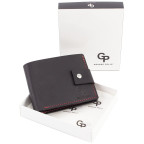 Чёрный в середине красный кошелёк Grande Pelle 54211060 - Фото № 104