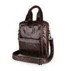 Коричневая кожаная сумка через плечо Bexhill Bx7266C - Фото № 100