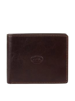 Коричневое кожаные портмоне мужское Tony Perotti Italico 3620 moro