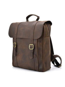 Коричневый мужской рюкзак из кожи коня TARWA RC-3420-3md