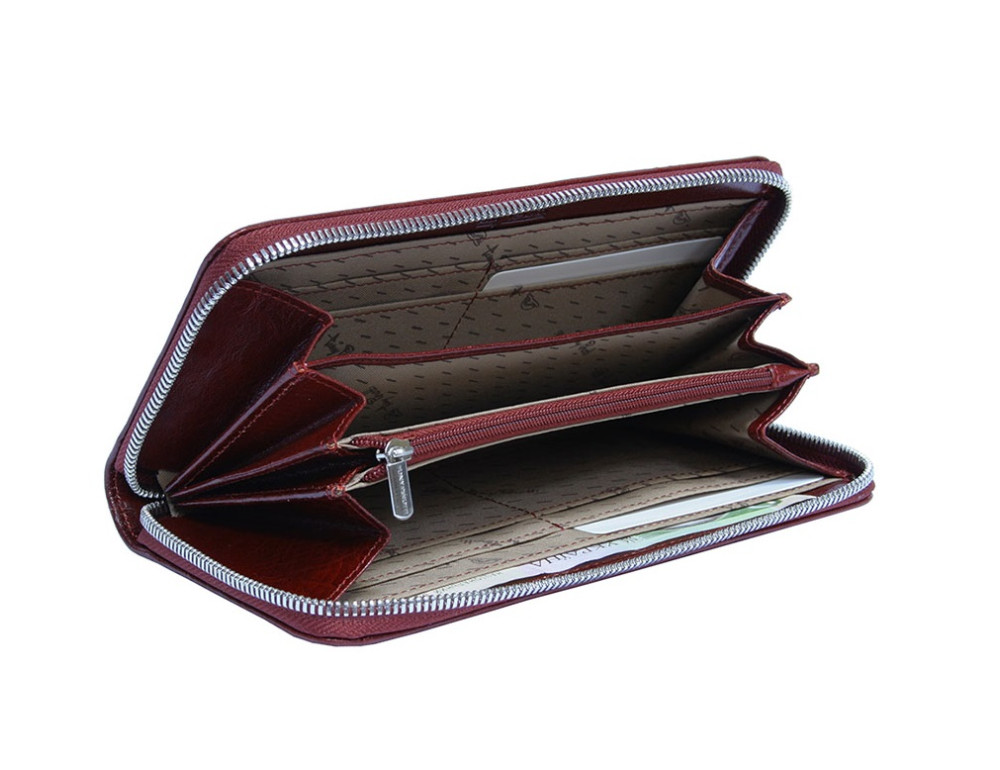 Червоний жіночий гаманець Tony Perotti Nevada 2943 rosso - Фотографія № 2