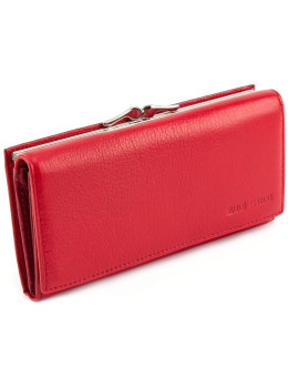 Красный женский кожаный кошелёк Marco coverna MC-1412-2