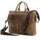Мужской портфель из винтажной кожи Vintage 14066 - Фото № 100
