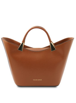 Стильна жіноча сумочка Tuscany Leather TL142287 COGNAC