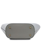 Світло-сіра жіноча сумочка Tuscany Leather TL142287 LIGHT GREY - Фотографія № 104
