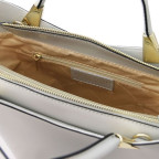 Світло-сіра жіноча сумочка Tuscany Leather TL142287 LIGHT GREY - Фотографія № 105