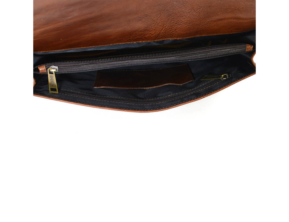 Классическая кожаная папка для бумаг А4 TARWA GB-7101-4lx - Фото № 8