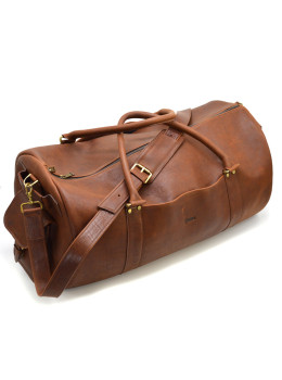 Мужская дорожная сумка из кожи растительного дубления TARWA GB-6564-4lx