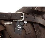 Спортивная дорожная сумка из винтажной кожи Grande Pelle 760120 - Фото № 104