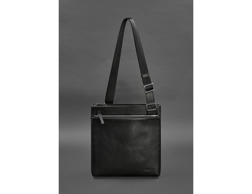 Сумка-мессенджер для носіння пістолета Blancnote BN-BAG-46-onyx - Фото № 1 Сумка-мессенджер для носіння пістолета Blancnote BN-BAG-46-onyx - Фото № 1