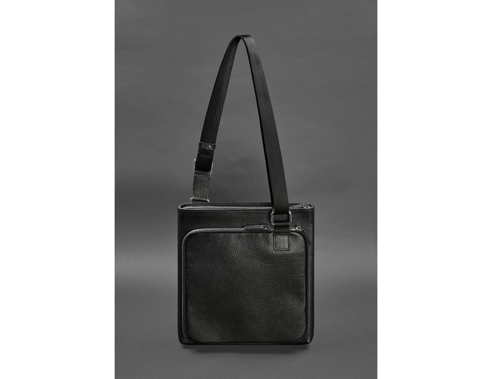 Сумка-мессенджер для носіння пістолета Blancnote BN-BAG-46-onyx - Фото № 2