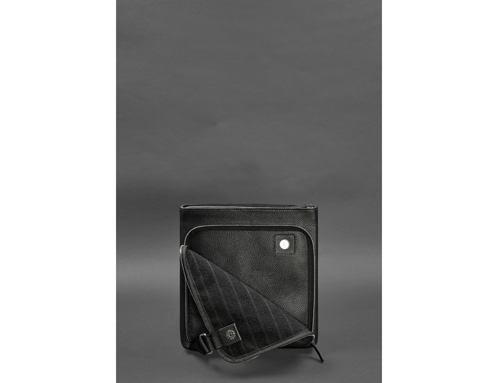 Сумка-мессенджер для носіння пістолета Blancnote BN-BAG-46-onyx - Фото № 3