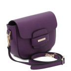 Брендова жіноча сумочка через плече Tuscany TL Bag TL142249 PURPLE - Фотографія № 102