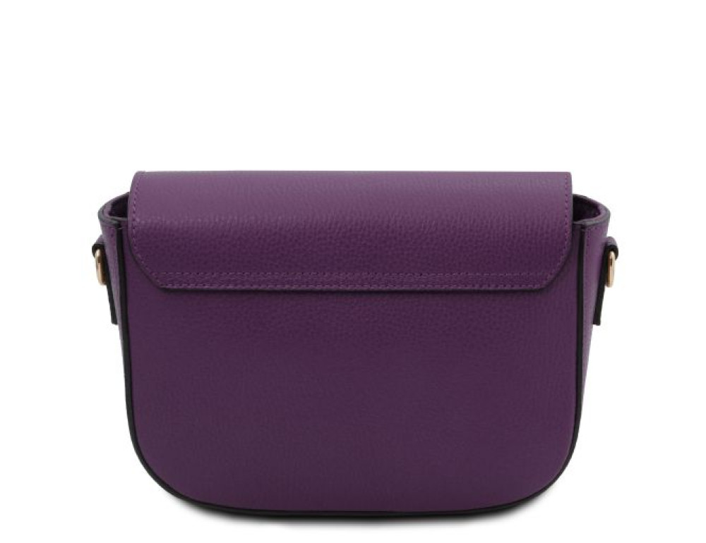 Брендова жіноча сумочка через плече Tuscany TL Bag TL142249 PURPLE - Фотографія № 4