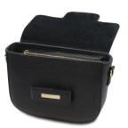 Чорна брендова жіноча сумочка через плече Tuscany TL Bag TL142249 Black - Фотографія № 103