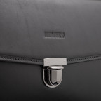 Чорний шкіряний класичний портфель Newery N1104GA - Фотографія № 102