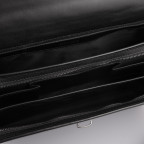 Чорний шкіряний класичний портфель Newery N1104GA - Фотографія № 104