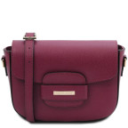 Шкіряна сумочка через плече Tuscany TL Bag TL142249 Bord - Фотографія № 100