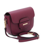 Шкіряна сумочка через плече Tuscany TL Bag TL142249 Bord - Фотографія № 102
