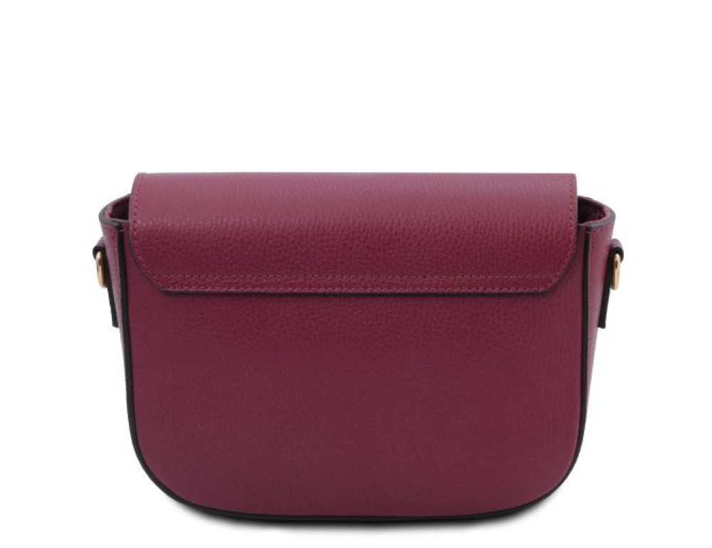 Шкіряна сумочка через плече Tuscany TL Bag TL142249 Bord - Фотографія № 4