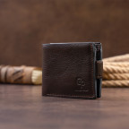 Коричневий шкіряний портмоне середнього розміру Grande Pelle 515620 - Фотографія № 106