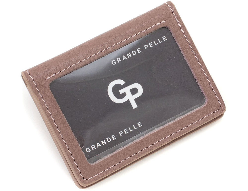 Жіноча шкіряна обкладинка для прав Grande Pelle 221665 - Фотографія № 3