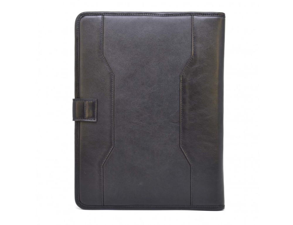 Чёрная кожаная папка А4 TARWA GA-2141-4lx - Фото № 3