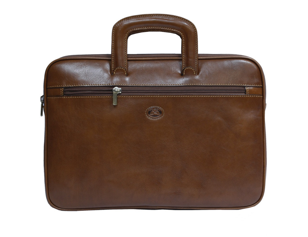 Шкіряна папка з ручками що ховаються TONY PEROTTI Italico 8090 cognac - Фотографія № 1 Шкіряна папка з ручками що ховаються TONY PEROTTI Italico 8090 cognac - Фотографія № 1