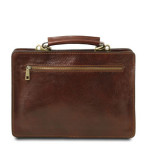 Шкіряна сумка портфель Tuscany Leather TL141270 Brown - Фотографія № 103