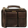 Шкіряна сумка портфель Tuscany Leather TL141270 Dark Brown Шкіряна сумка портфель Tuscany Leather TL141270 Dark Brown