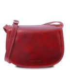 Червона шкіряна жіноча сумка Tuscany Leather Isabella TL9031 Red - Фотографія № 100