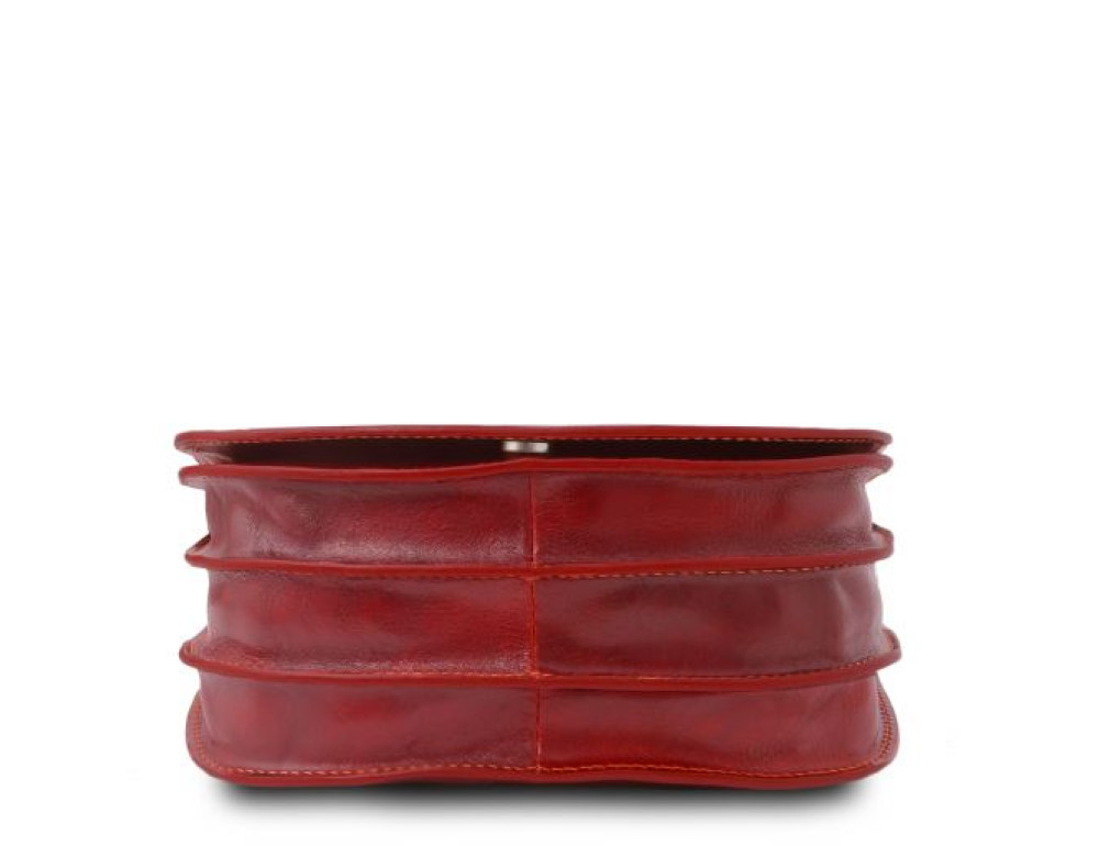 Червона шкіряна жіноча сумка Tuscany Leather Isabella TL9031 Red - Фотографія № 4