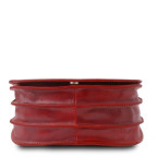 Червона шкіряна жіноча сумка Tuscany Leather Isabella TL9031 Red - Фотографія № 103