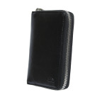 Кожаный кошелёк на молнии чёрного цвета Tony Perotti Nevada 3767 nero - Фото № 100 Кожаный кошелёк на молнии чёрного цвета Tony Perotti Nevada 3767 nero - Фото № 100