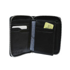 Кожаный кошелёк на молнии чёрного цвета Tony Perotti Nevada 3767 nero - Фото № 102 Кожаный кошелёк на молнии чёрного цвета Tony Perotti Nevada 3767 nero - Фото № 102