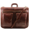 Шкіряний портплед із двома кишенями Tuscany Leather TAHITI TL3030 Brown