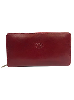 Красный кожаный кошелёк-клачи Италия TONY PEROTTI Italico 1192 rosso