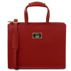 Червоний бізнес-портфель жіночий Tuscany Leather Palermo tl141369 Red